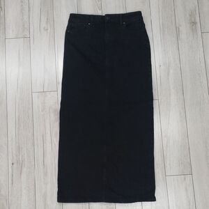 3/$65 RW&CO black denim skirt